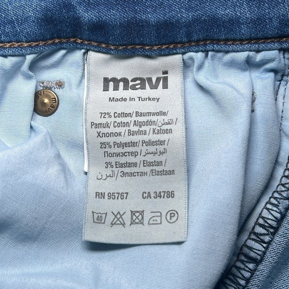 Mavi Women's Kathleen High Rise Slim Boyfriend Jeans Size 32 - Picture 8 of 10